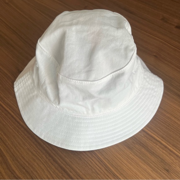 White bucket hat summer Cerave sun safety bucket hat RARE GIVEAWAY MERCH - Picture 3 of 4